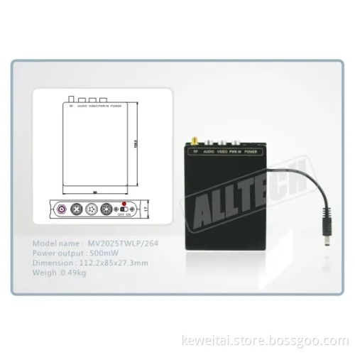 Cofdm Wireless Mini Video Transmitter